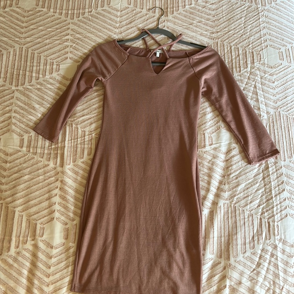 Mauve dress